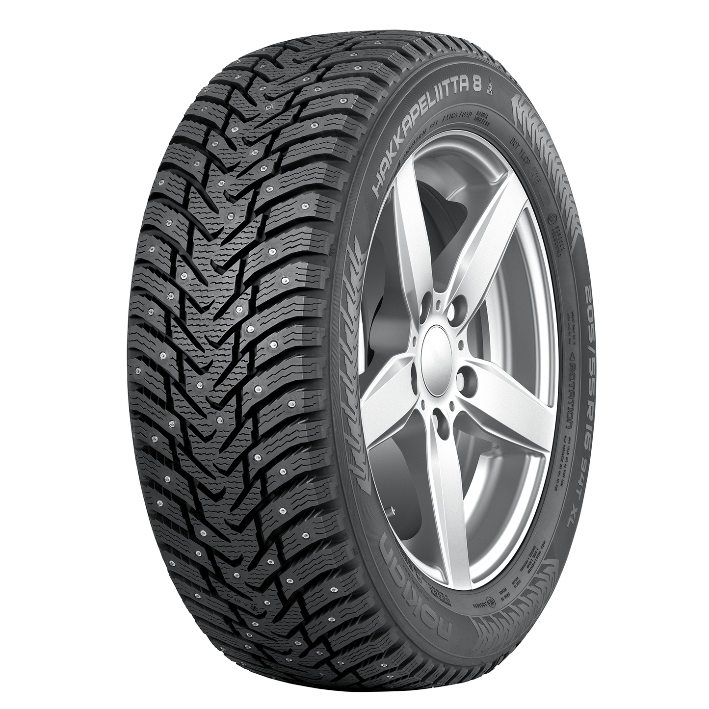 Nokian 235/50R17 100T/ HKPL 8 XL STUDDED DOT18/19