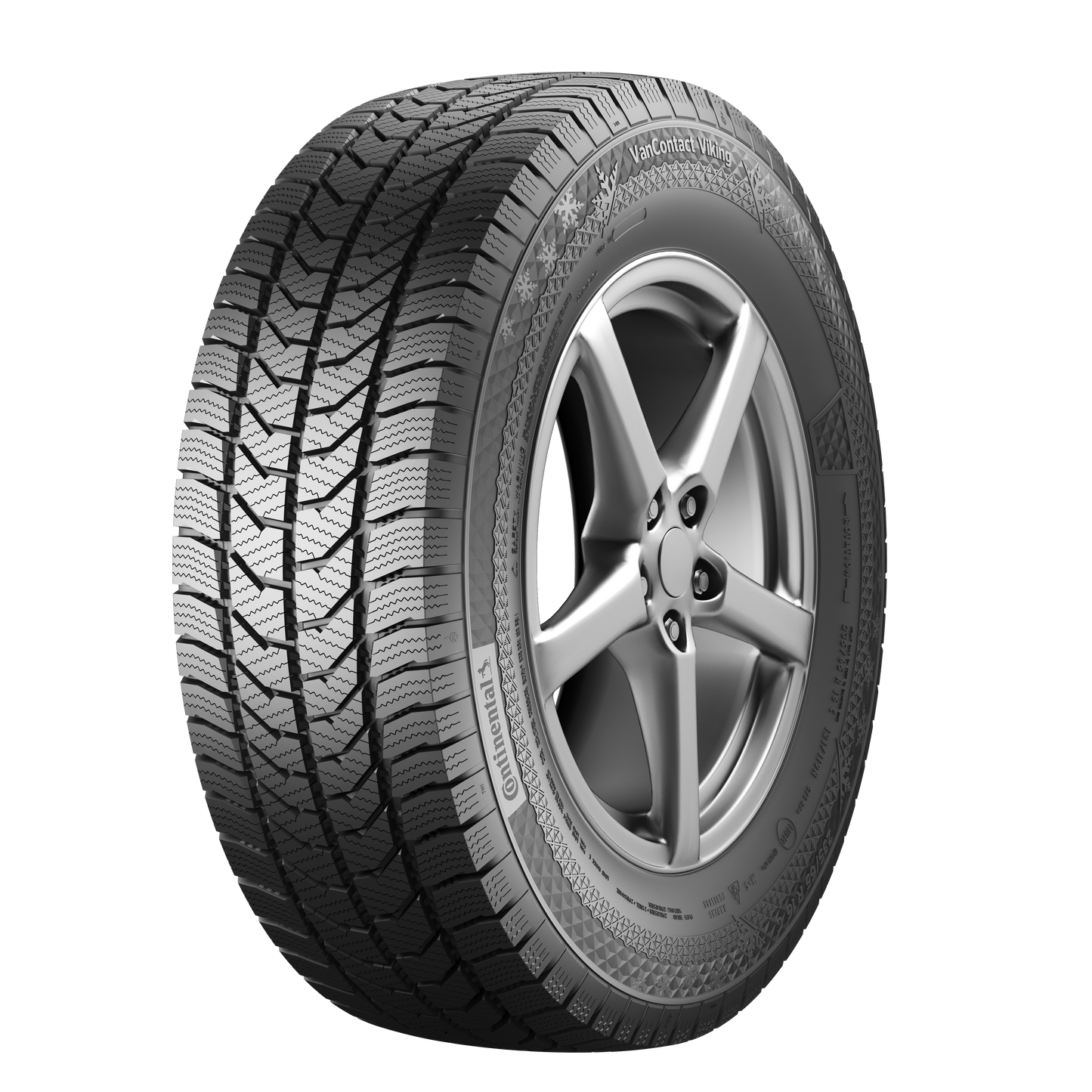 Bilde av Continental 205/65 R 16C 107/105R C VanCont Viking Vinterdekk for Varebil