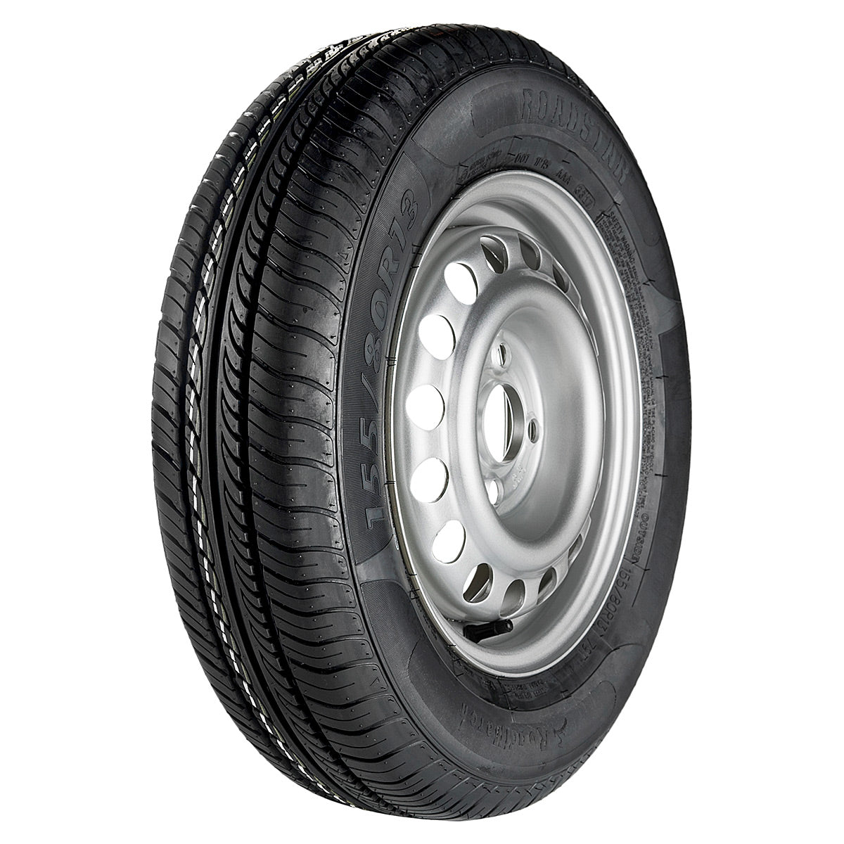 Jack Wheeler Släpvagnshjul med stålfälg 13" 155/80-13