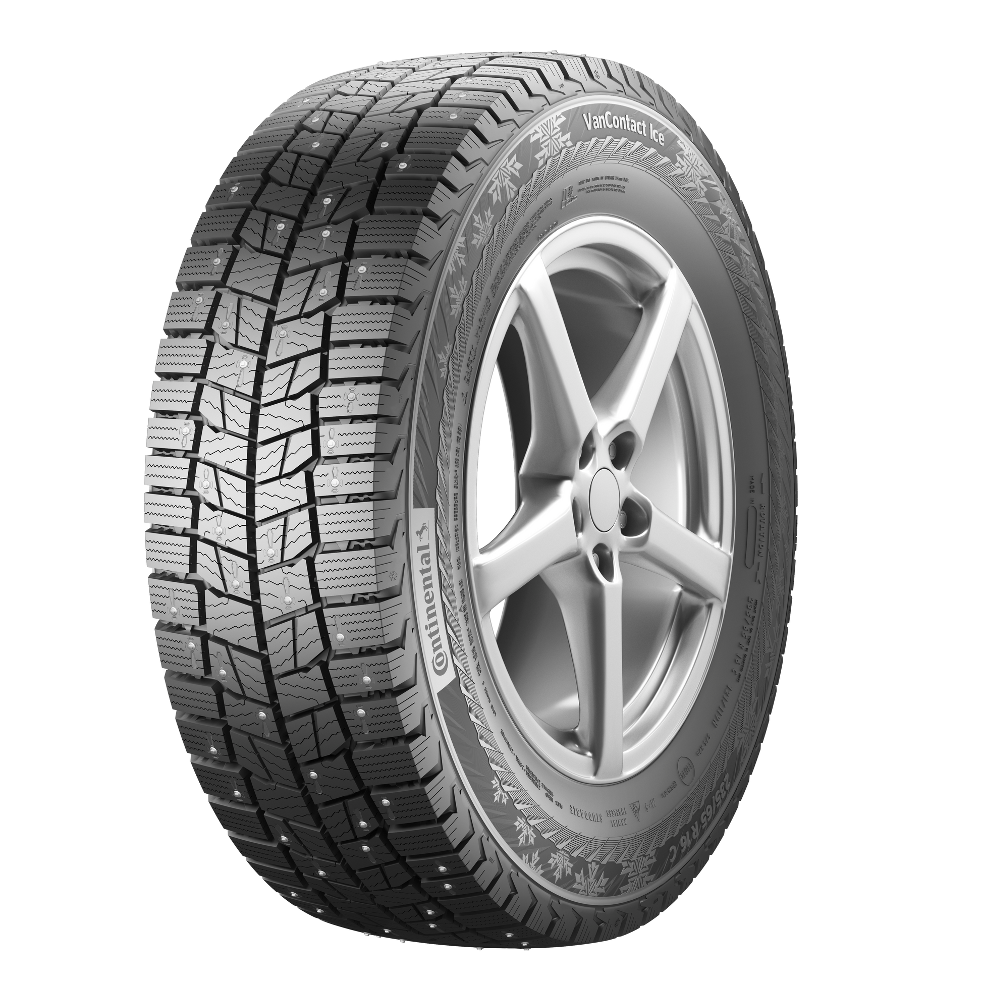 Bilde av Continental 225/75 R 16C 121/120N C  VanCont Ice Vinterdekk for Varebil