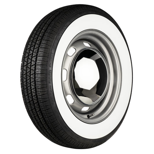 Kontio WhitePaw Classic Whitewall 2½" (64mm) 165/80-15