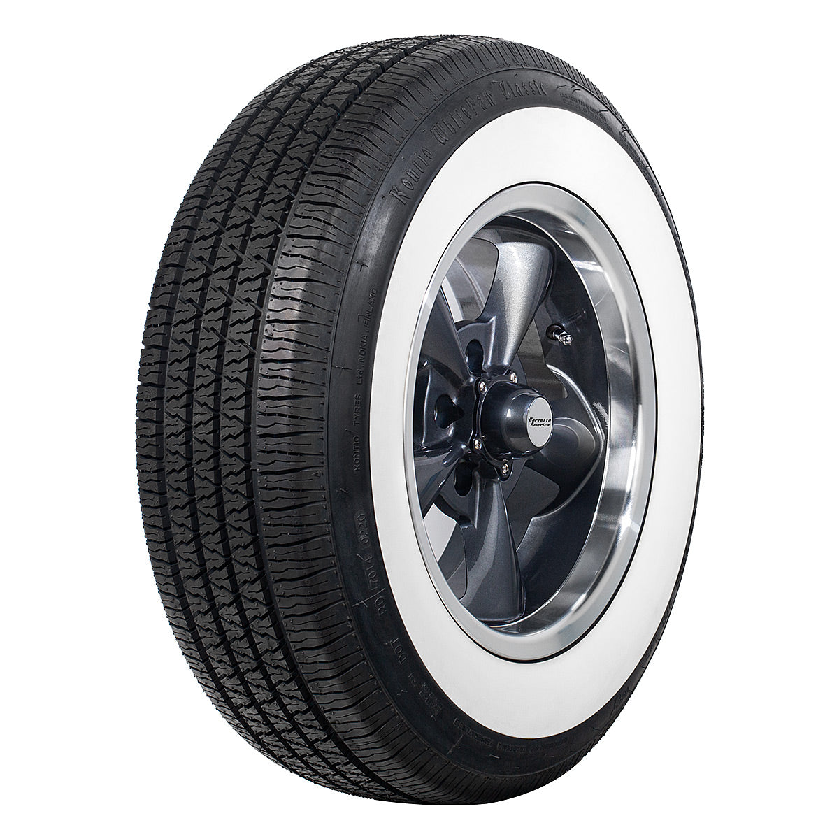 Bilde av WhitePaw Classic Whitewall 2½" (64mm) 205/75-15 Sommerdekk for Personbil